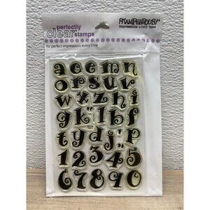 Stampendous Clear Stamps Set Alphabet & Numbers